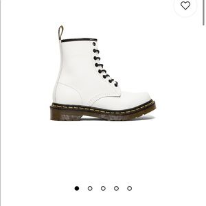 White Dr.Marten boots